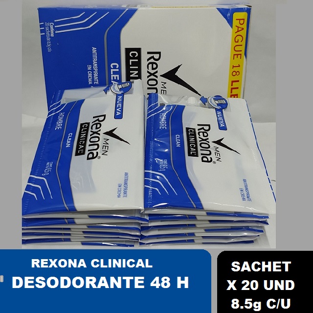 REXONA D.SACHET*20 Clean CJ*24