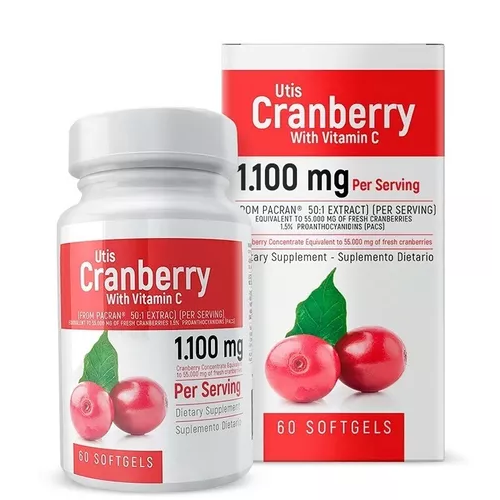 Utis Cranberry 1.100mg Fr*60 Cap
