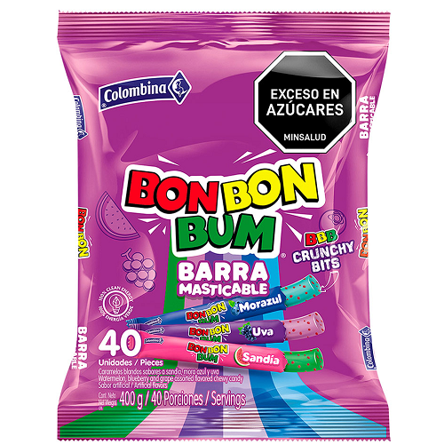 BBB Barra Surt (Mora-Uva-Sandi)*40 Und Cj*18