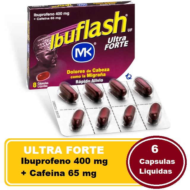 TQ Ibuflash Ultra fort*400 mg Cj*8 cap