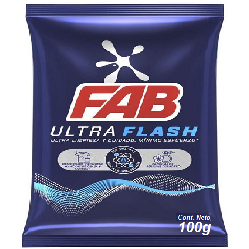 Fab Det Polvo Ultra*100g Pc*112