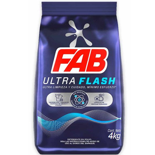 Fab Det Polvo Ultra*4Kg Pc*3