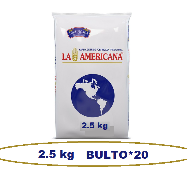 Americana Harina*2.5 kg*U BT*20U
