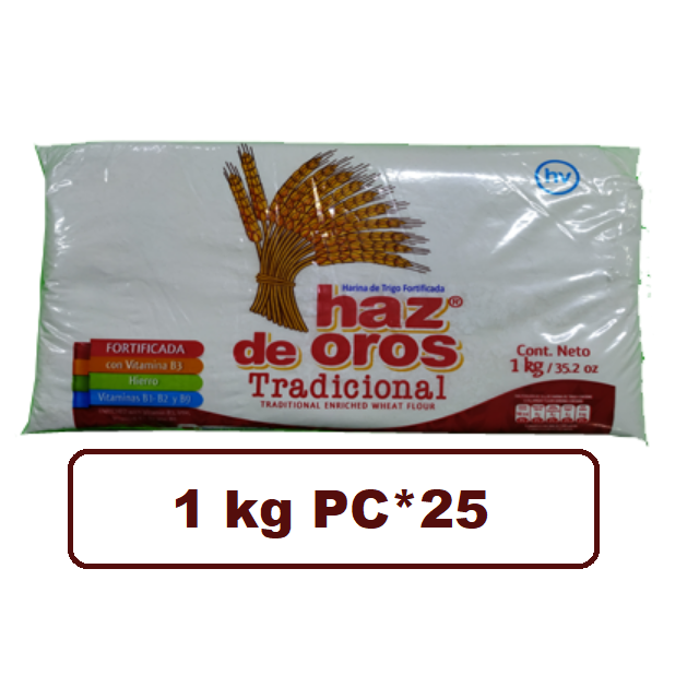 Haz De Oro Harina Tradi*1kg*U Pac*20
