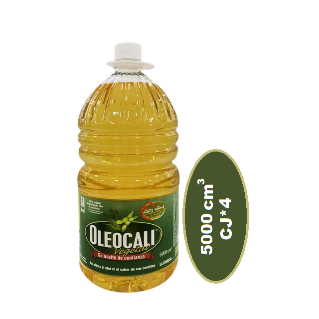 Oleocali Aceite Vegetal*5000 cm Caj*4