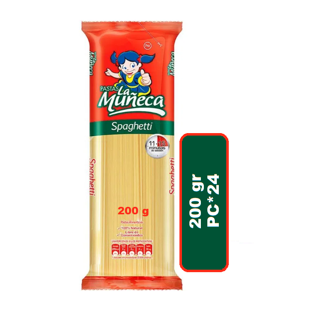 La Muñeca Pastas*200 gr Pac*24