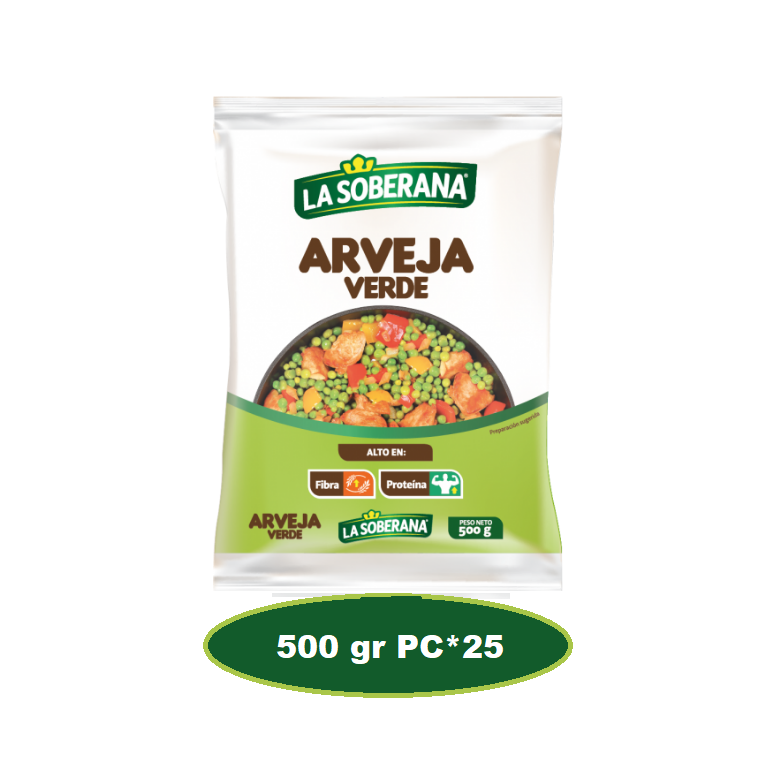 La Soberana Arveja Verde*460g Pc*25