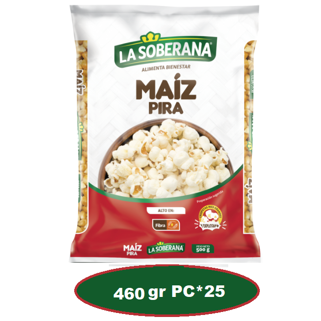 La Soberana Maíz Pira*460g Pac*25