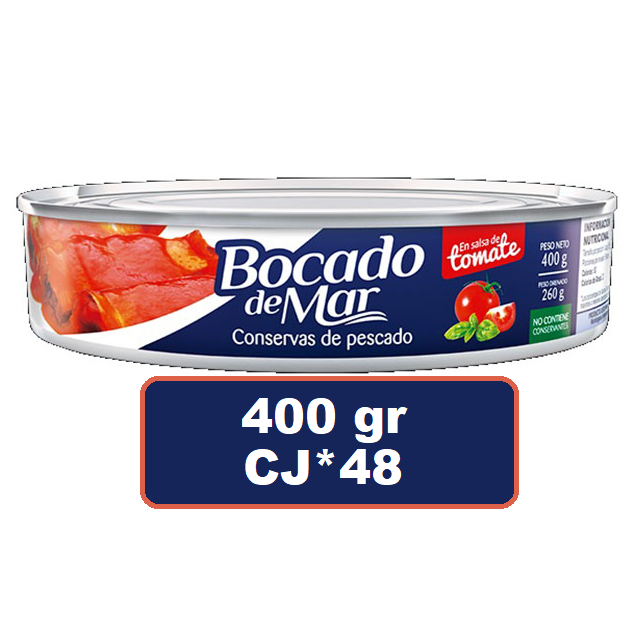 Bocado De Mar Oval TTE*400 g Caj*48