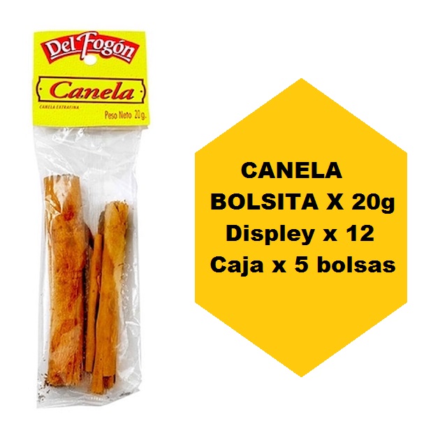 Del Fogón Canel*20g Cj*36
