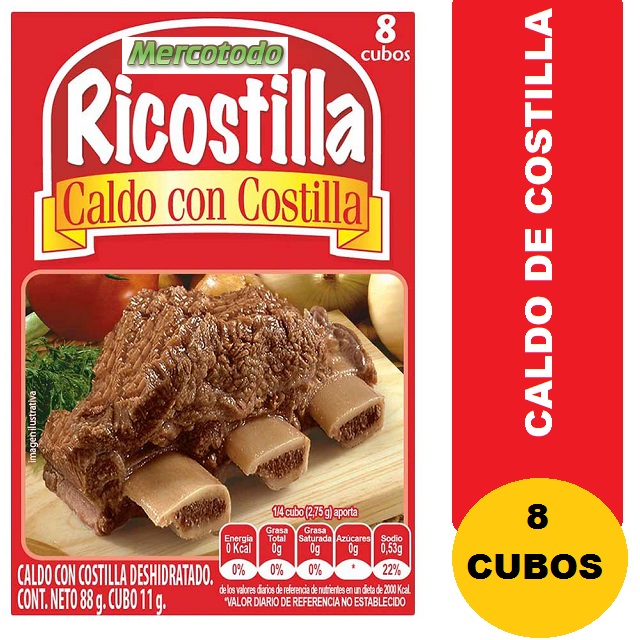 Ricostilla*8 cubos Paca*144 und