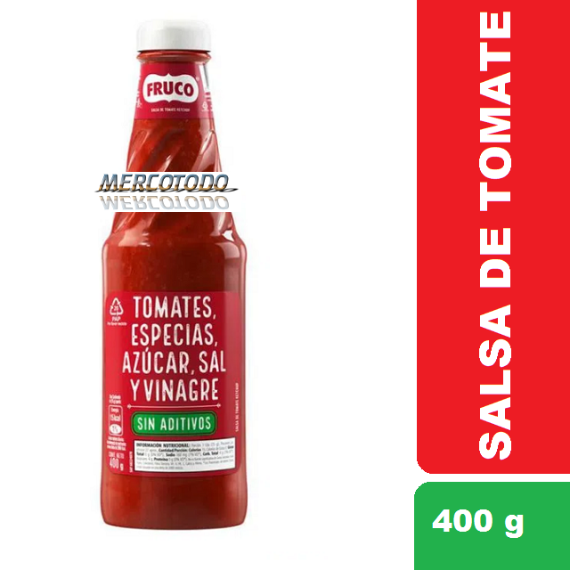 FRUCO Tomate Frasco*400g Cj*24