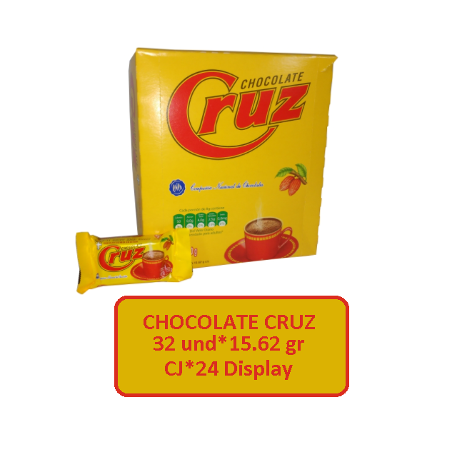 Cruz Chocolate 32 Und*15.62 gr Caj*24 Disp