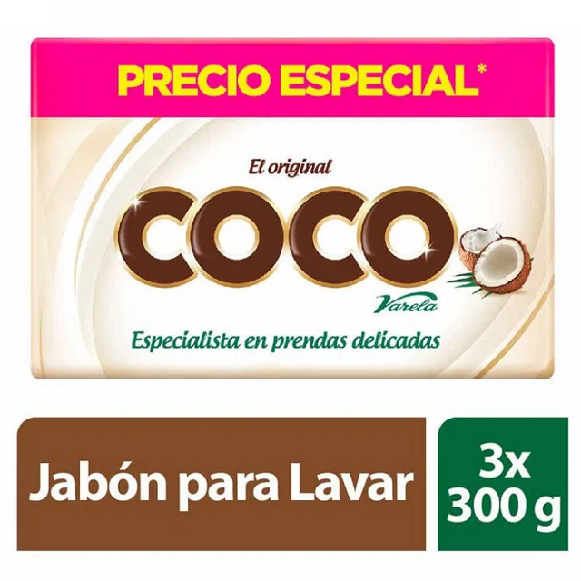 COCO J. Barra*300g Paquet*3 Cj*10