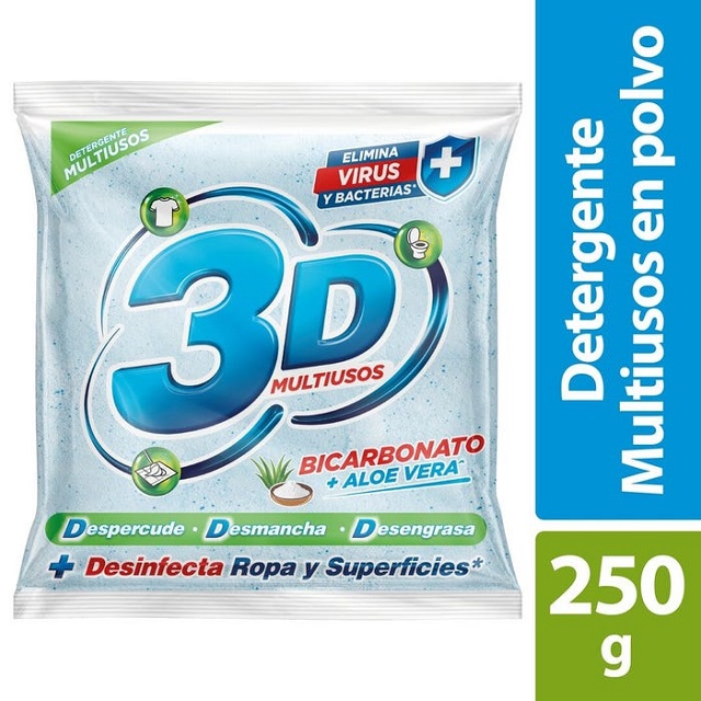 3D DT Polvo Multiusos*250g Pc*24