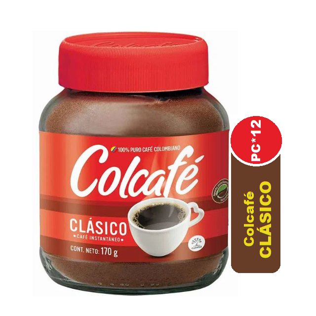 Colcafe Clásico Fco*170g Cj*12