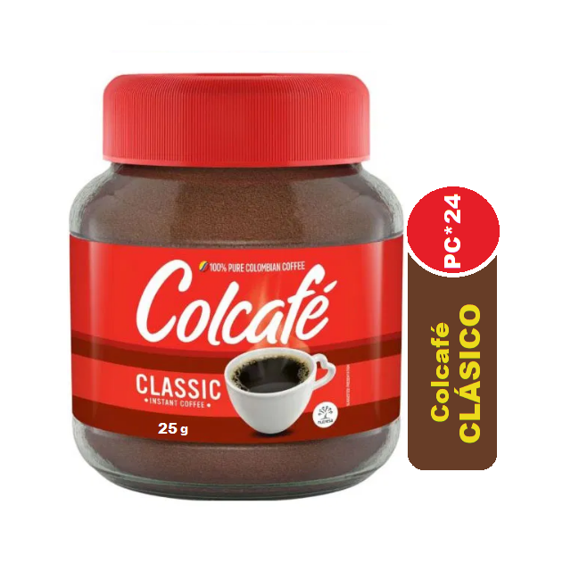 Colcafe Clásico Fco*25g Cj*24