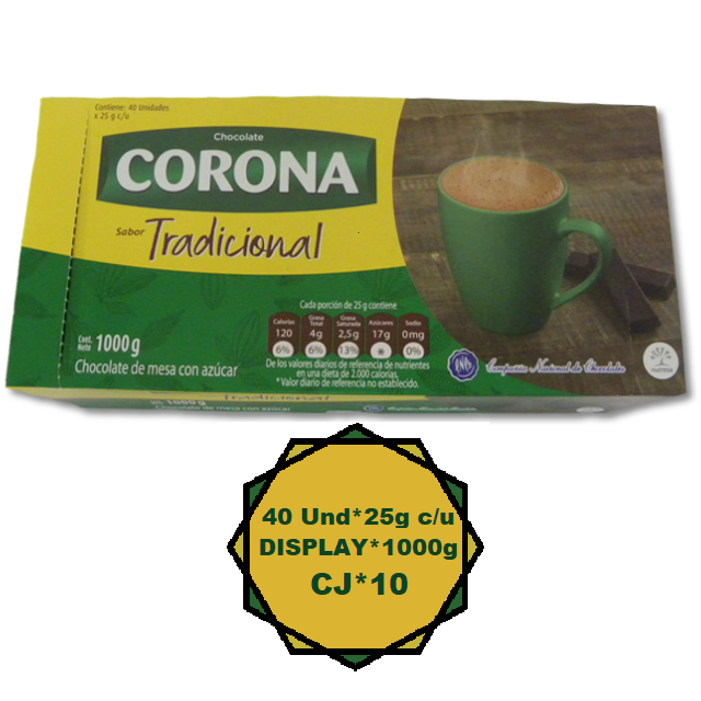 Corona*25g Disp*40Past Cj*10