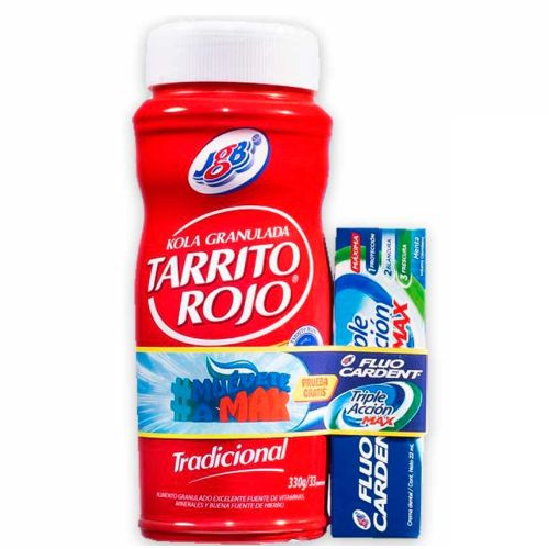 Tarrito Rojo Tradi*330g GTS CR*22ml Cj*30