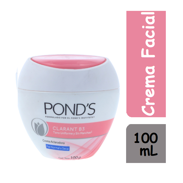 POND`S*100g CLARANT B3 PIEL NORMAL A SECA CJ*12 POTE
