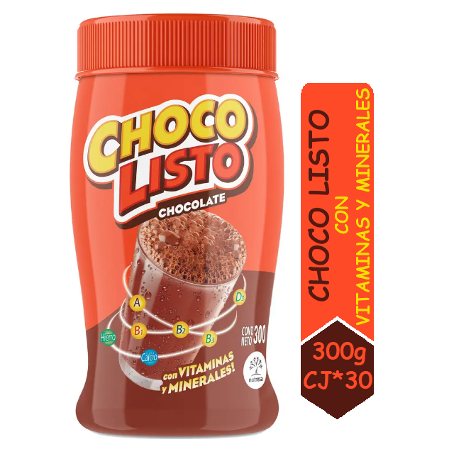CHOCOLISTO Tarro*300g CJ*30