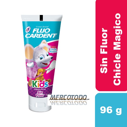 FLUOcardent Kids Ratona S.Fluor*96g Cja*24