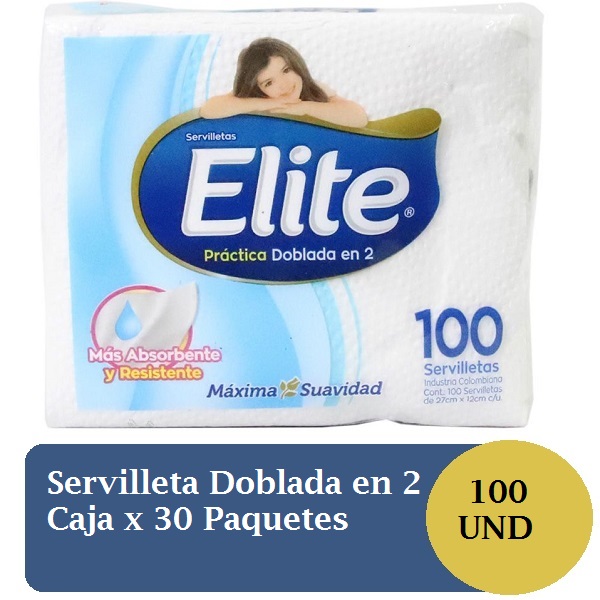 ELITE Servilleta*100u Cj*30
