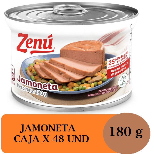 ZENÚ Jamón*180g Caj*48