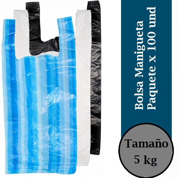 Bolsa Manigueta*5k 100u