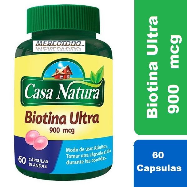 Casa Natural Biotina ult*60 Capsulas