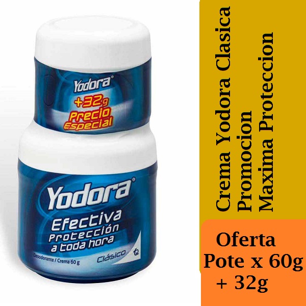 Yodora Crema*60g+32g