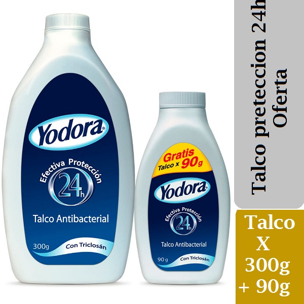 Yodora Talco*300g+90g Cj*12