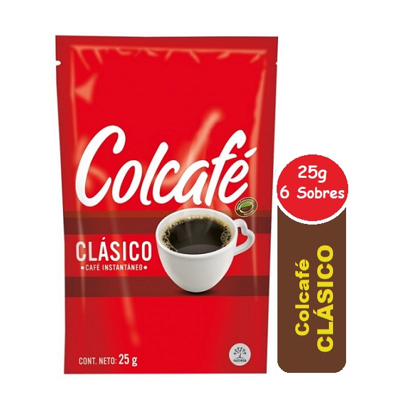 Colcafe Clasico*25g*6u Cj*8