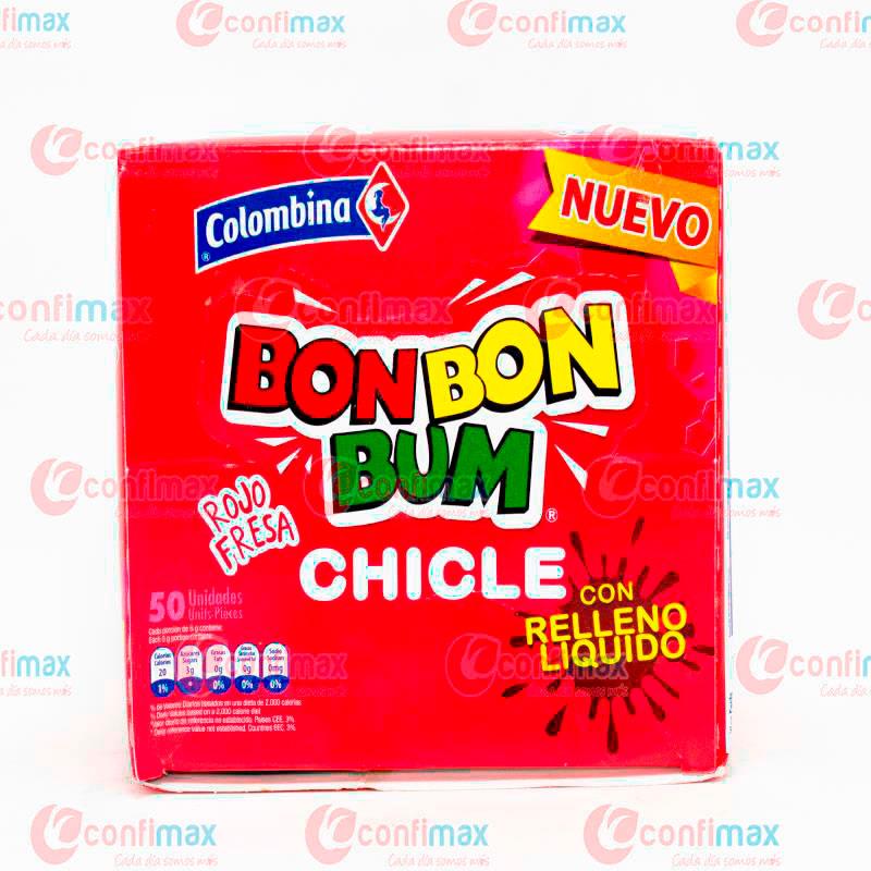 Chic.BBB Rojo Fresa Liquido 50Und Cj*24