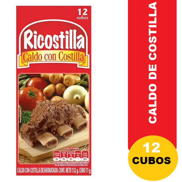 Ricostilla*12 Cubos Cj*72