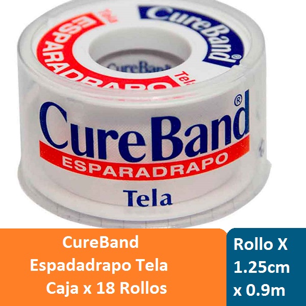 CureBAnd Espad.Tela*1/2*1Y Cj*18Rll