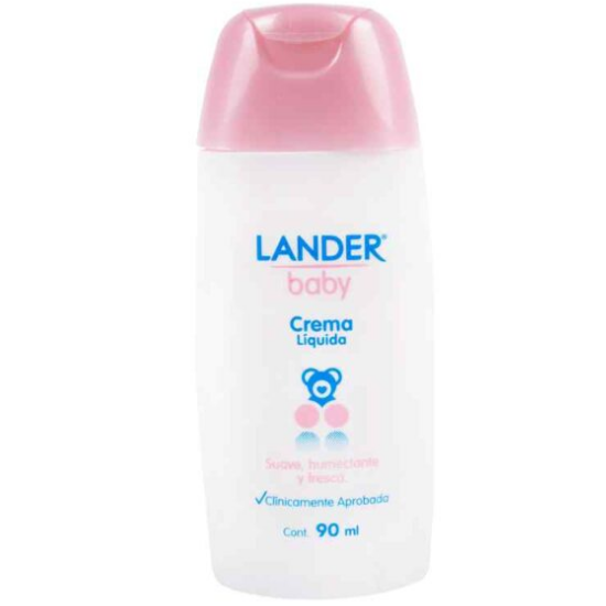 LANDER Crema Liq Para Bebe*90mL