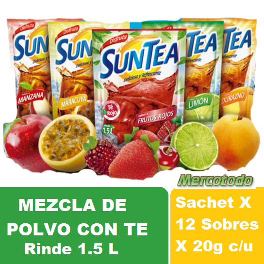 SUNTEA*1.5 L*20g Sachet*12U  Cj*20