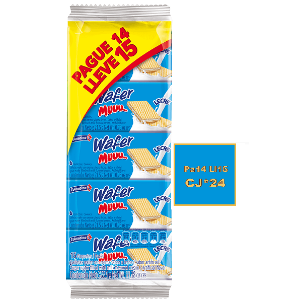 Muuu.. Wafer Achoco P14 Ll15 Caj*24