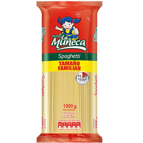 La Muñeca Spaguetti*1000g pc*12