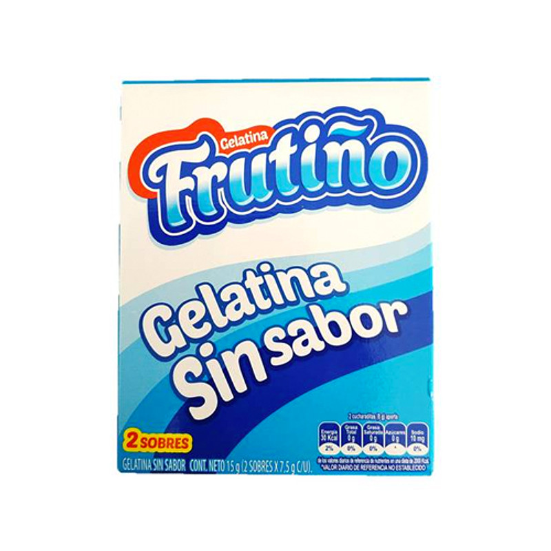 FRUTIÑO Gelatina sin sabor*30g Cj*8u