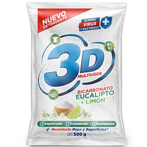 3D DT Blanco Multiusos*500g Pc*22u
