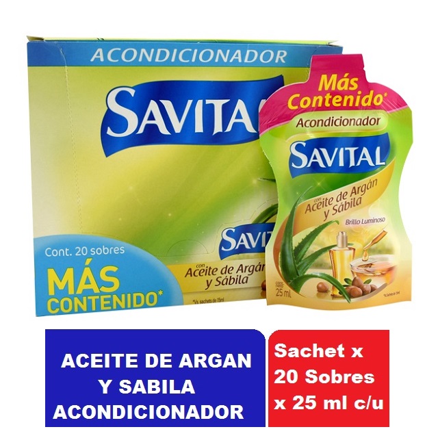 Savital Acondicion*20 sobres*25 ml c/u