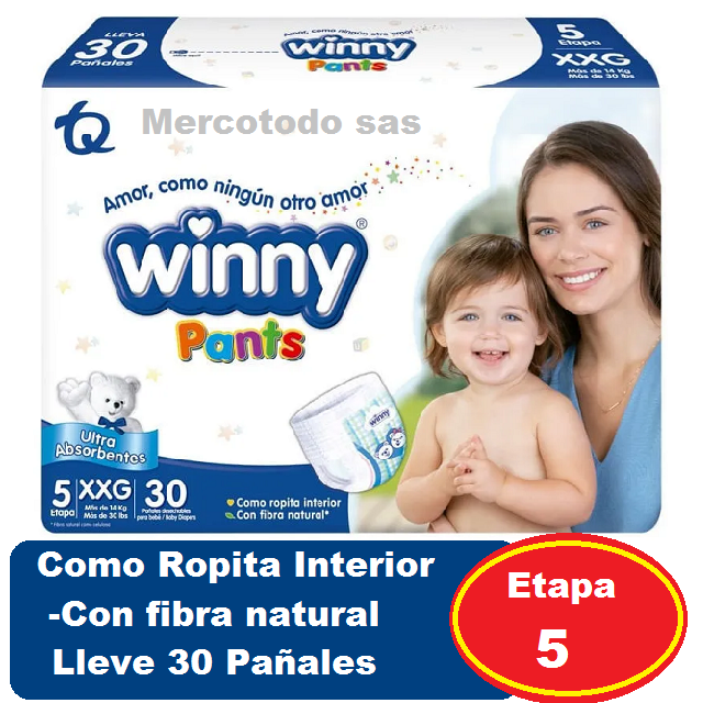 WINNY Pants Etapa 5*30u Pc*8