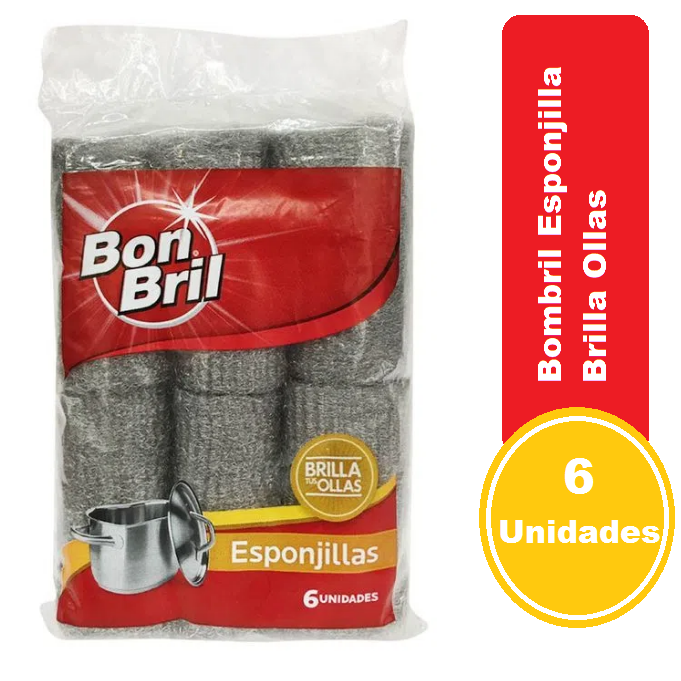Bon Bril Esponj.B.Ollas*6 u Cj*24
