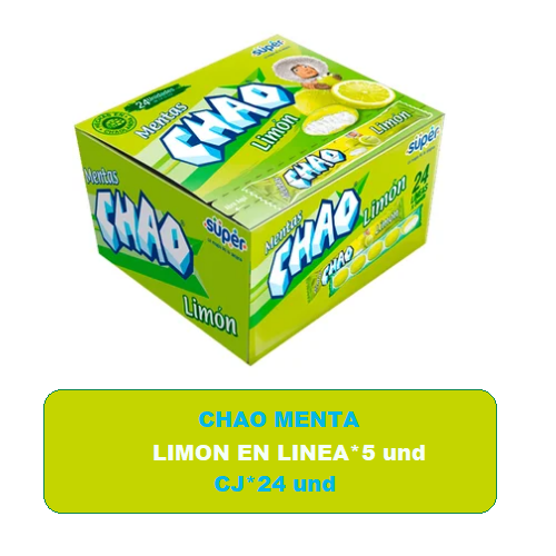 CHAO Menta Mastica Linea*5 und Cj*12
