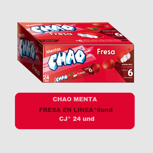 CHAO Menta Mastica Linea*5 und Caj*12