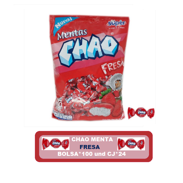 Chao Menta Bolsa*100 und Cj*24