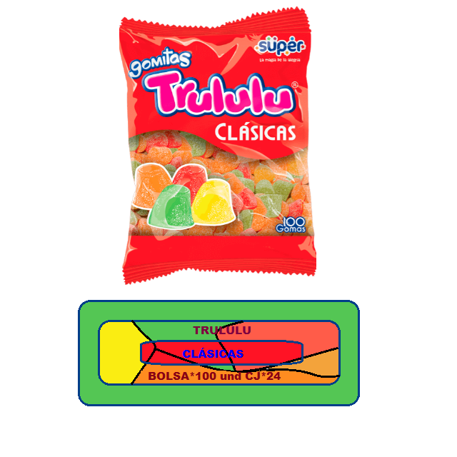 Trululu Clásicas 100 und Caj*24