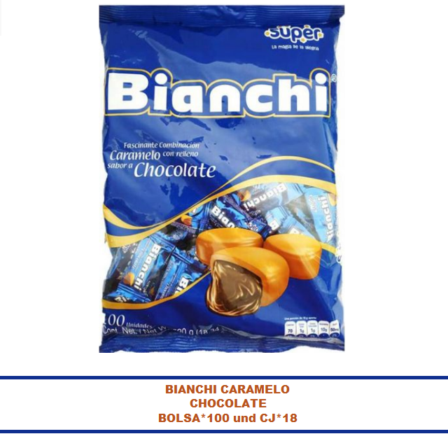 Bianchi Caramelo Bolsa*100 und Caj*18